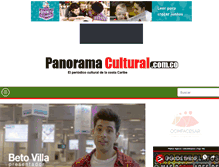 Tablet Screenshot of panoramacultural.com.co